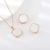 Picture of Great Value White Small 2 Piece Jewelry Set with Member Discount