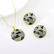 Picture of Funky Classic Gold Plated 2 Piece Jewelry Set