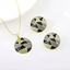 Show details for Funky Classic Gold Plated 2 Piece Jewelry Set