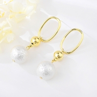 Picture of Low Cost Gold Plated Small Dangle Earrings with Low Cost