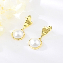 Show details for Copper or Brass Medium Dangle Earrings at Unbeatable Price