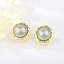 Show details for Classic Gold Plated Stud Earrings at Unbeatable Price