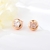 Picture of Classic White Stud Earrings of Original Design