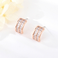 Picture of Buy Rose Gold Plated Small Stud Earrings with Low Cost