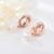 Picture of Shop Rose Gold Plated Casual Dangle Earrings with Wow Elements