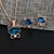Picture of Fashionable Small Artificial Crystal 2 Piece Jewelry Set