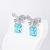 Picture of Best Cubic Zirconia Big Dangle Earrings