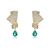 Picture of Trendy Gold Plated Big Dangle Earrings with No-Risk Refund