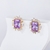 Picture of Copper or Brass Gold Plated Stud Earrings From Reliable Factory