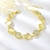 Picture of Inexpensive Gold Plated White Fashion Bracelet from Reliable Manufacturer