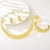 Picture of Low Price Zinc Alloy Gold Plated 4 Piece Jewelry Set from Trust-worthy Supplier