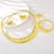 Picture of Featured Gold Plated Big 4 Piece Jewelry Set with Full Guarantee