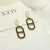 Picture of Copper or Brass Black Dangle Earrings with Full Guarantee
