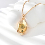 Show details for Good Swarovski Element Zinc Alloy Pendant Necklace