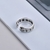 Picture of Great Value Platinum Plated Zinc Alloy Adjustable Ring with Member Discount