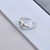 Picture of Classic Platinum Plated Adjustable Ring with Worldwide Shipping