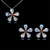 Picture of Classic Artificial Crystal 2 Piece Jewelry Set with 3~7 Day Delivery