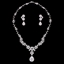 Show details for Most Popular Cubic Zirconia White 2 Piece Jewelry Set for Girlfriend