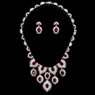 Show details for Amazing Big Red 2 Piece Jewelry Set