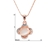 Picture of Pretty Opal Zinc Alloy Pendant Necklace