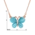 Picture of Origninal Small Rose Gold Plated Pendant Necklace