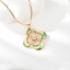 Show details for Fancy Small Swarovski Element Pendant Necklace