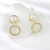 Picture of Famous Medium Gold Plated Dangle Earrings