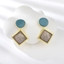 Show details for Pretty Enamel Delicate Dangle Earrings
