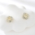 Picture of New Season White Small Stud Earrings with SGS/ISO Certification