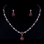 Show details for Copper or Brass Red 2 Piece Jewelry Set at Unbeatable Price