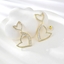 Show details for Unusual Big Luxury Dangle Earrings