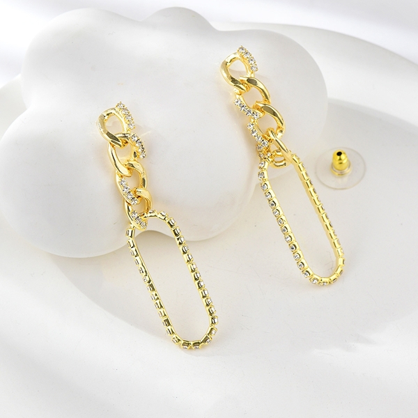 Picture of Luxury Cubic Zirconia Dangle Earrings with Worldwide Shipping