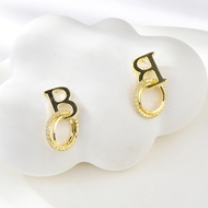 Show details for Irresistible White Gold Plated Dangle Earrings For Your Occasions