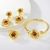 Picture of Dubai Red 3 Piece Jewelry Set with Beautiful Craftmanship