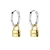Picture of Low Cost Multi-tone Plated 925 Sterling Silver Dangle Earrings with Low Cost