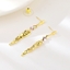 Show details for Classic Artificial Crystal Dangle Earrings with Fast Shipping