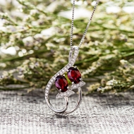 Picture of Sparkly Small Platinum Plated Pendant Necklace