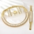 Picture of Irresistible White Copper or Brass 4 Piece Jewelry Set For Your Occasions