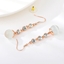 Show details for Classic Purple Dangle Earrings with Beautiful Craftmanship
