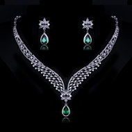 Show details for Copper or Brass Big 2 Piece Jewelry Set Exclusive Online