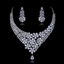 Show details for Fancy Big Luxury 2 Piece Jewelry Set