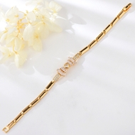 Show details for Hot Selling White Gold Plated Fashion Bracelet from Top Designer