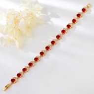 Show details for Featured Red Copper or Brass Fashion Bracelet with Full Guarantee