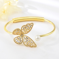 Show details for Recommended White Gold Plated Fashion Bangle