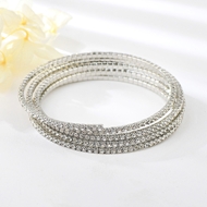 Show details for Good Quality Cubic Zirconia Medium Fashion Bangle