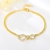 Picture of Wholesale Gold Plated Delicate Fashion Bangle with No-Risk Return
