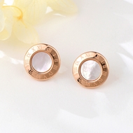 Show details for Filigree Small White Stud Earrings Show details for Filigree Small White Stud Earrings