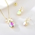 Picture of Reasonably Priced Gold Plated Artificial Crystal 2 Piece Jewelry Set from Reliable Manufacturer