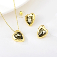 Picture of Stylish Small Artificial Crystal 2 Piece Jewelry Set