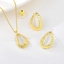 Show details for Need-Now White Small 2 Piece Jewelry Set from Editor Picks